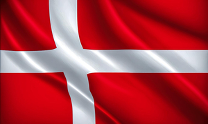 denmark-national-flag-textured-background-generative-ai